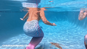 www.carissadumond.com - Mermaid pairing for Final Training by Carissa with Melody Mynx thumbnail